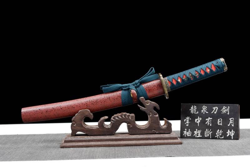 Handmade Spindrift Tanto,Japanese samurai sword,Real Tanto,Short samurai sword,High manganese steel