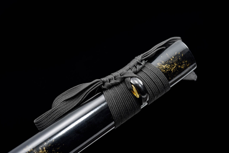 Handmade Black Soul Ninjato,Japanese samurai sword,Real Ninjato,High-performance manganese steel