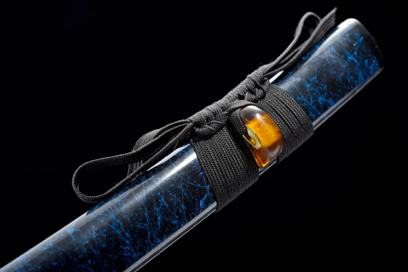 Handmade Colorful Katana,Japanese samurai sword,Real Katana,High-performance manganese steel,,earth burning blade