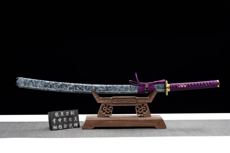 Handmade Strong Gale Katana,Japanese samurai sword,Real Katana,High-performance manganese steel