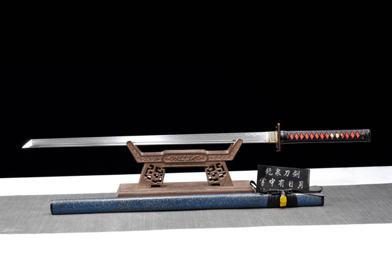 Handmade Thousand Changes Ninjato,Japanese samurai sword,Real Ninjato,High-performance manganese steel,earth burning blade