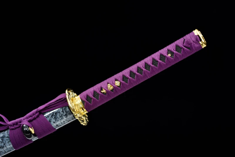 Handmade Strong Gale Katana,Japanese samurai sword,Real Katana,High-performance manganese steel