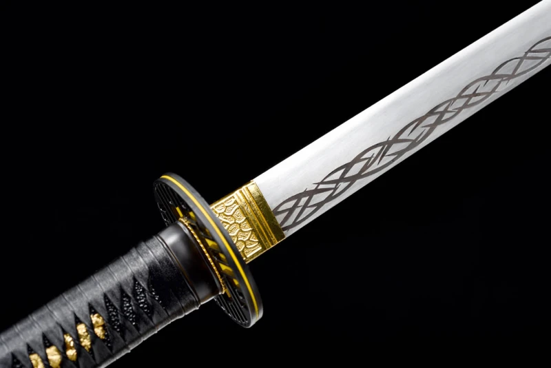 Handmade Black Mamba Ninjato,Japanese samurai sword,Real Ninjato,High-performance rail steel