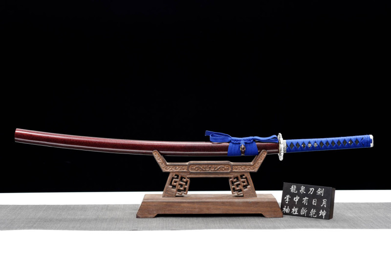 Handmade Xiaoqi Katana,Japanese samurai sword,Real Katana,High-performance manganese steel