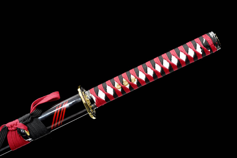 Handmade Night-Lan Ninjato,Japanese samurai sword,Real Ninjato,High-performance rail steel