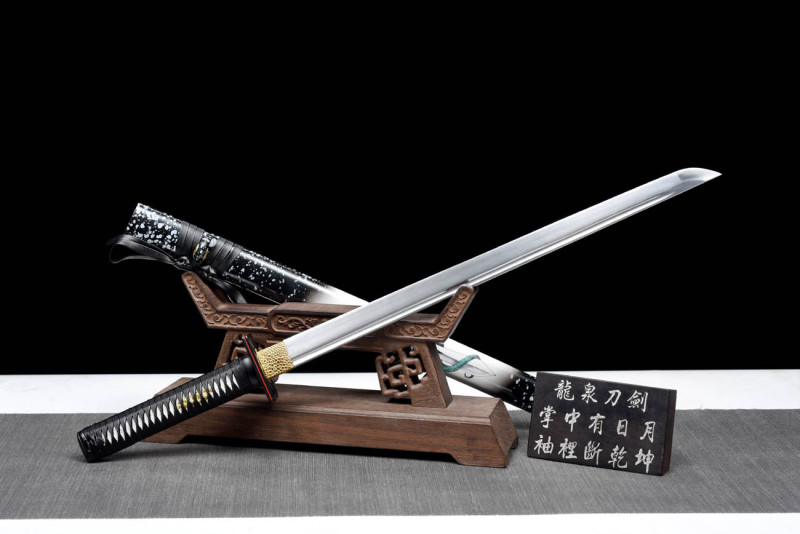 Handmade Blood Python Ninjato,Japanese samurai sword,Real Ninjato,High-performance spring steel