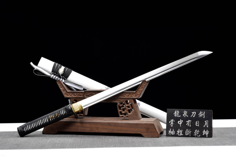 Handmade Enchanting Ninjato,Japanese samurai sword,Real Ninjato,High-performance rail steel