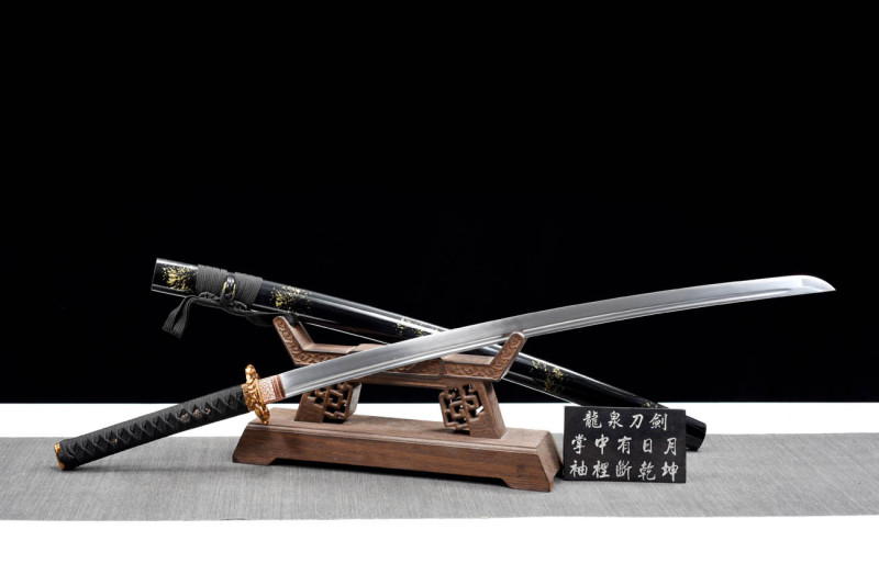 Handmade Pisces Dance Katana,Japanese samurai sword,Real Katana,High manganese steel