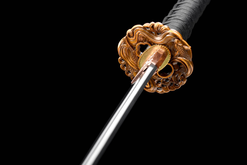 Handmade Pisces Dance Wakizashi,Japanese samurai sword,Real Wakizashi,High-performance manganese steel