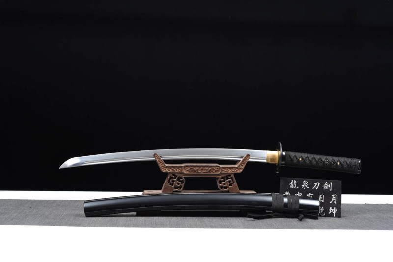 Handmade Dark Soul Wakizashi,Japanese samurai sword,Real Wakizashi,High-performance manganese steel