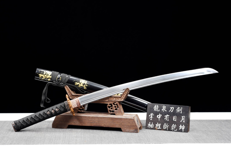 Handmade Pisces Dance Wakizashi,Japanese samurai sword,Real Wakizashi,High-performance manganese steel