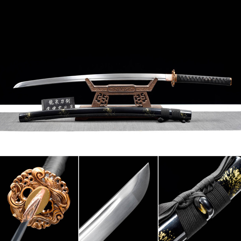 Handmade Pisces Dance Katana,Japanese samurai sword,Real Katana,High manganese steel