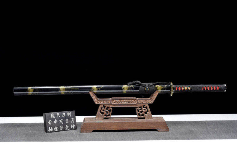 Handmade Yin Lou Ninjato,Japanese samurai sword,Real Ninjato,High-performance manganese steel