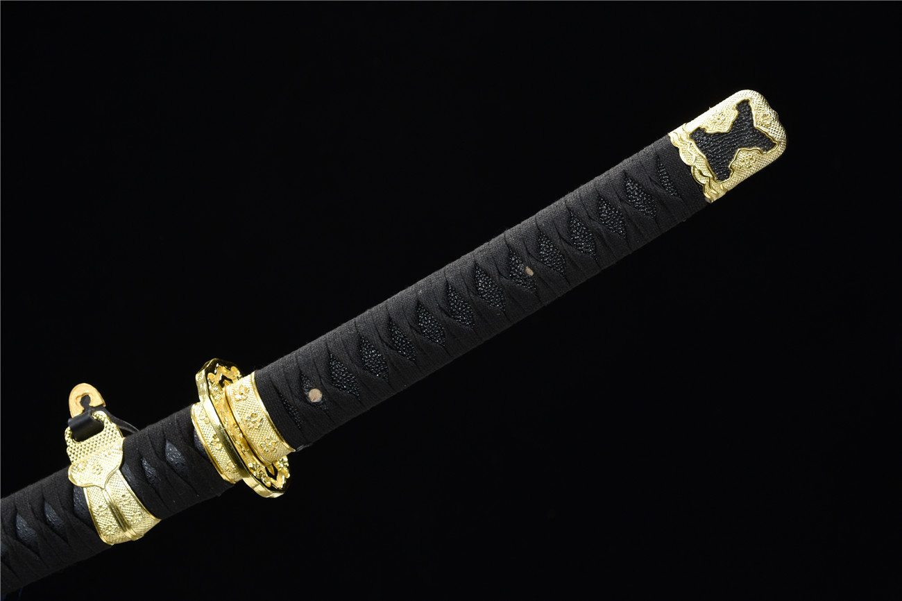 Handmade Fine Golden Tachi,Japanese Saber,Japanese samurai sword,Real Tachi,Highperformance
