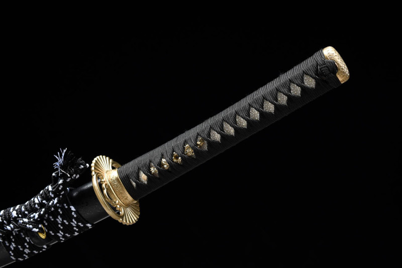 Handmade Count Katana,Japanese samurai sword,Real Katana,High-performance spring steel