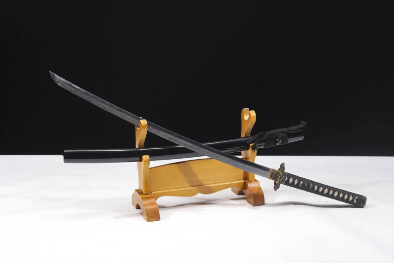 Handmade Lotus leaf katana,Japanese samurai sword,Real Katana,High performance T10 steel