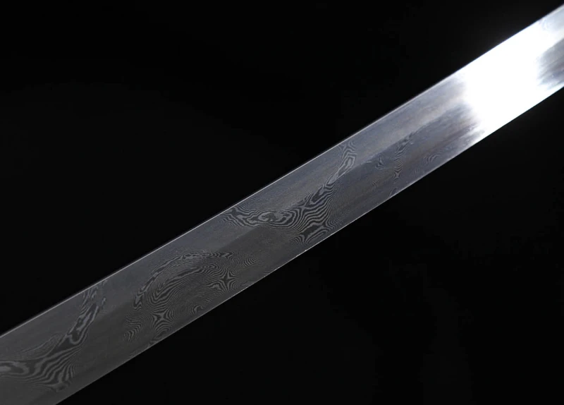 Handmade Fine Gilt Katana,Japanese samurai sword,Real Katana,Hundred steelmaking torsion pattern steel