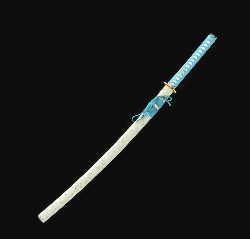 Handmade Fenghua Katana,Japanese samurai sword,Real Katana,High-performance manganese steel
