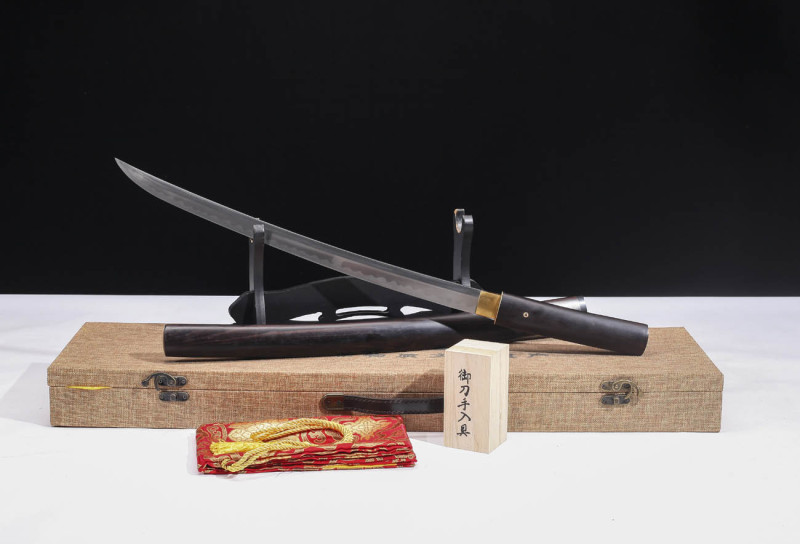 Handmade Ronin Wakizashi,Japanese samurai sword,Real Wakizashi,Hundred Steelmaking Pattern Steel