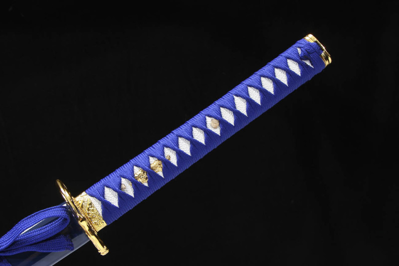 Handmade Golden Dragon Katana,Japanese samurai sword,Real Katana,High-performance manganese steel