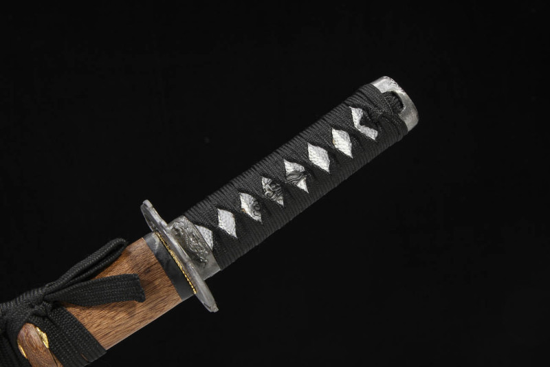 Handmade Bull Tanto,Japanese samurai sword,Real Tanto,Short samurai sword,High performance T10 steel,earth burning blade