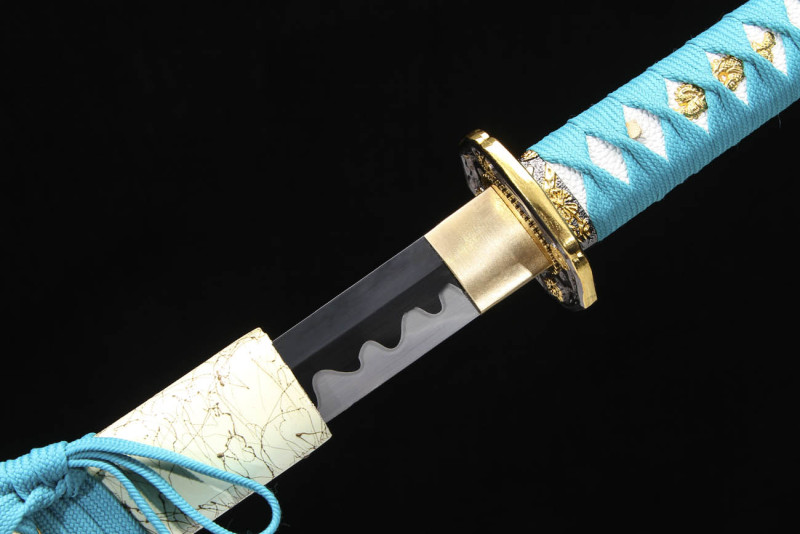 Handmade Fenghua Katana,Japanese samurai sword,Real Katana,High-performance manganese steel