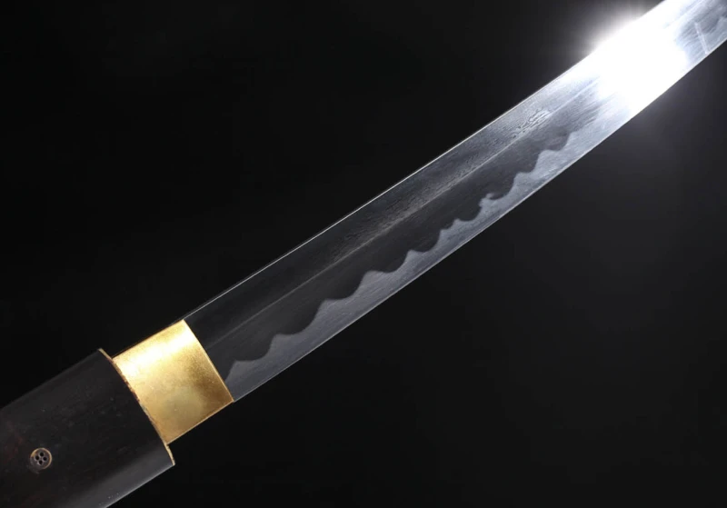 Handmade Ronin Wakizashi,Japanese samurai sword,Real Wakizashi,Hundred Steelmaking Pattern Steel