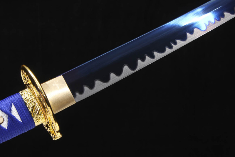 Handmade Golden Dragon Katana,Japanese samurai sword,Real Katana,High-performance manganese steel