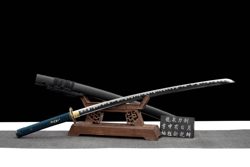 Handmade Proud-Bone Katana,Japanese samurai sword,Real Katana,High-performance manganese steel