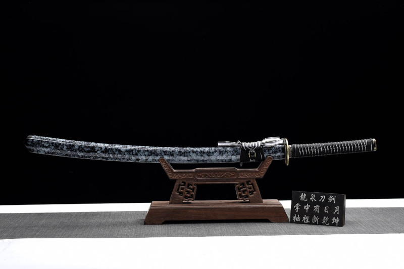 Handmade Ice Soul Katana,Japanese samurai sword,Real Katana,High-performance manganese steel