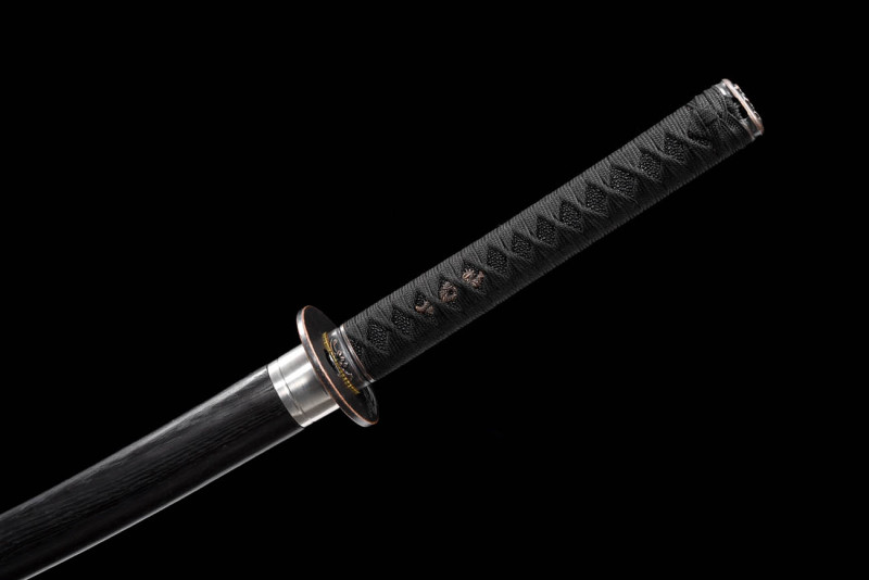 Handmade Hundred-Start Katana,Japanese samurai sword,Real Katana,608 Hundred Steelmaking Pattern Steel