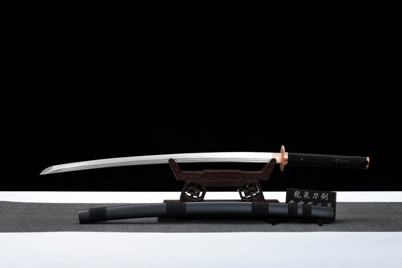 Handmade Solitary Hong Katana,Japanese samurai sword,Real Katana,High performance manganese steel