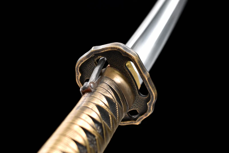 Handmade ArmyGreen Tachi,98 Japanese Saber,Japanese samurai sword,Real Tachi,High-performance spring steel