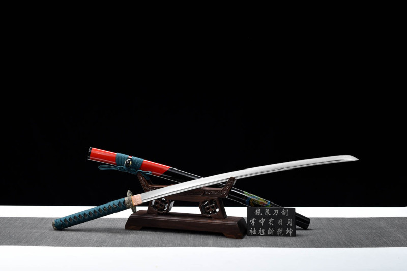Handmade Phoenix Ling Katana,Japanese samurai sword,Real Katana,High-performance rail steel