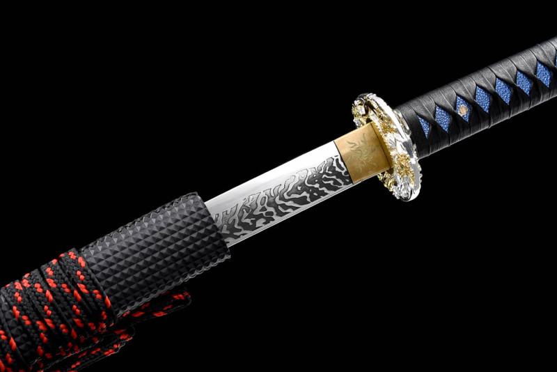 Handmade Eastern Han Katana,Japanese samurai sword,Real Katana,High speed steel