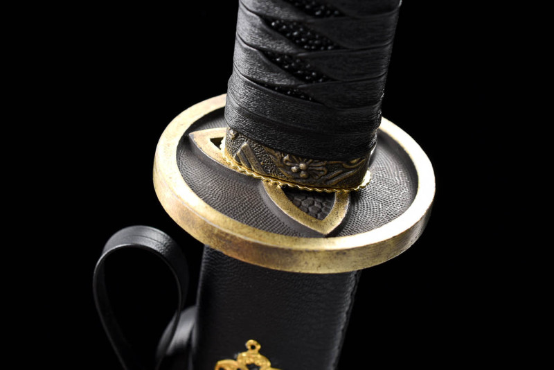 Handmade Equatorial Katana,Japanese samurai sword,Real Katana,High-performance manganese steel