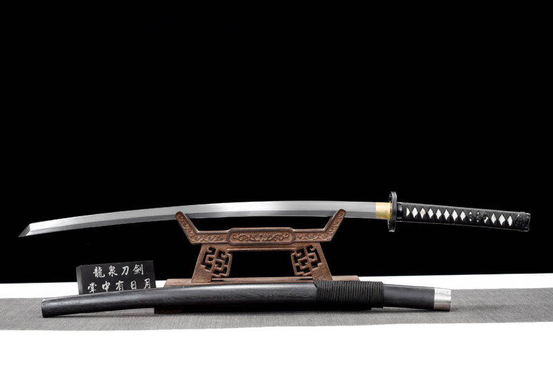 Handmade Ice Melt Katana,Japanese samurai sword,Real Katana,High-performance spring steel