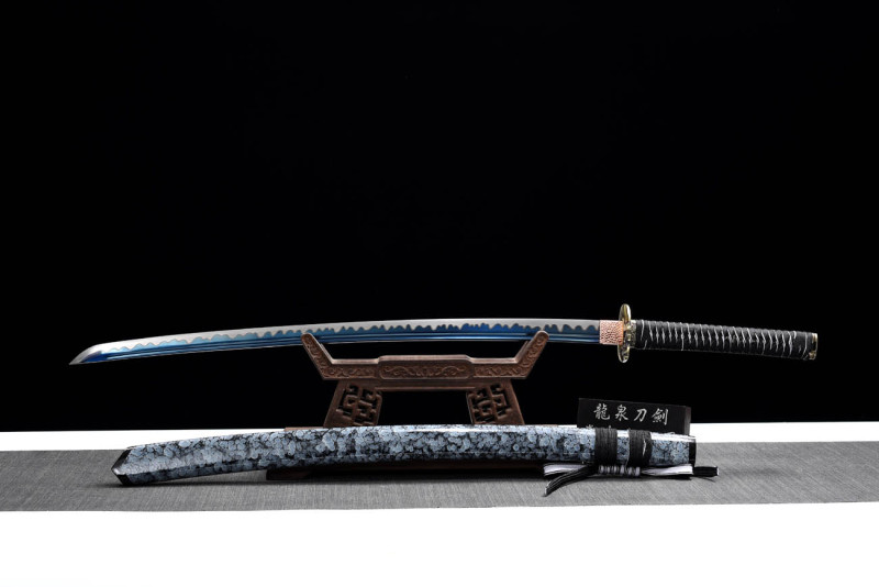 Handmade Ice Soul Katana,Japanese samurai sword,Real Katana,High-performance manganese steel