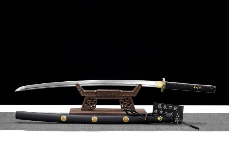 Handmade Equatorial Katana,Japanese samurai sword,Real Katana,High-performance manganese steel