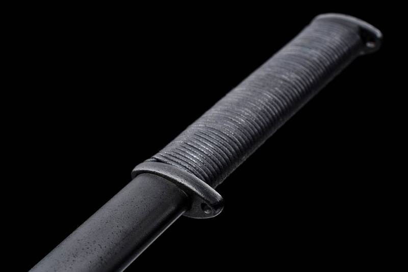 Handmade Black Tachi,95 Japanese Sabre,Japanese samurai sword,Real Tachi,High-performance spring steel
