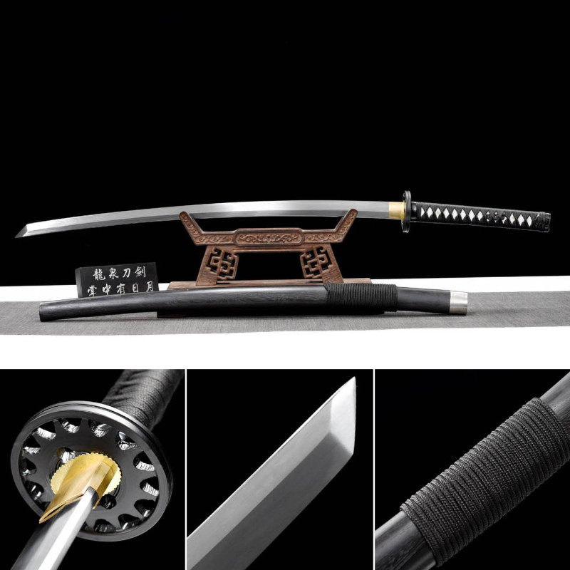 Handmade Ice Melt Katana,Japanese samurai sword,Real Katana,High-performance spring steel