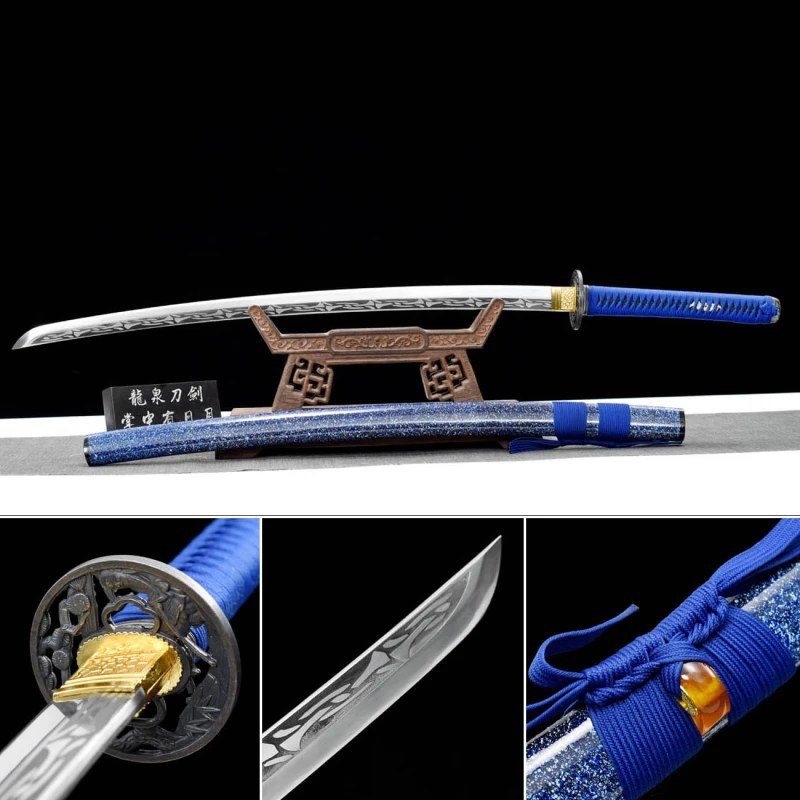 Handmade Dominant-Soul Katana,Japanese samurai sword,Real Katana,High-performance manganese steel