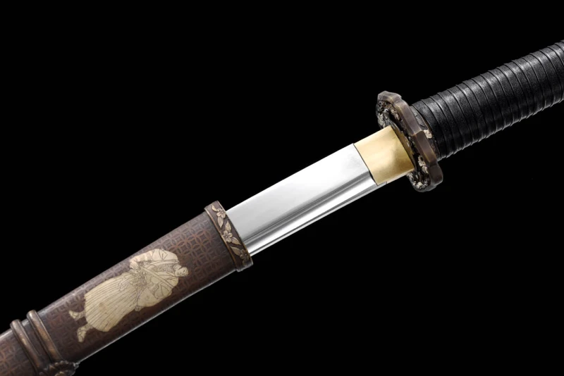 Handmade Recher Tachi,Japanese samurai sword,Real Tachi,High-performance manganese steel