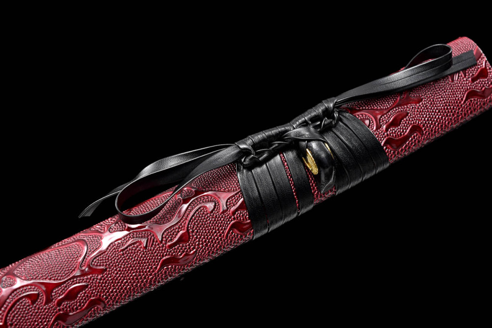 Handmade Ghost Howl Katana,Japanese samurai sword,Real Katana,High-performance spring steel