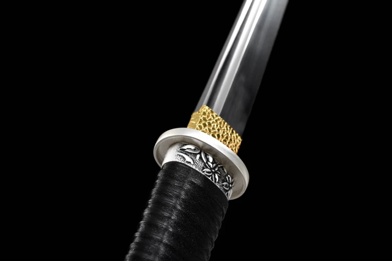 Handmade Nine Yin Tanto,Japanese samurai sword,Real Tanto,Short Katana,High-performance spring steel