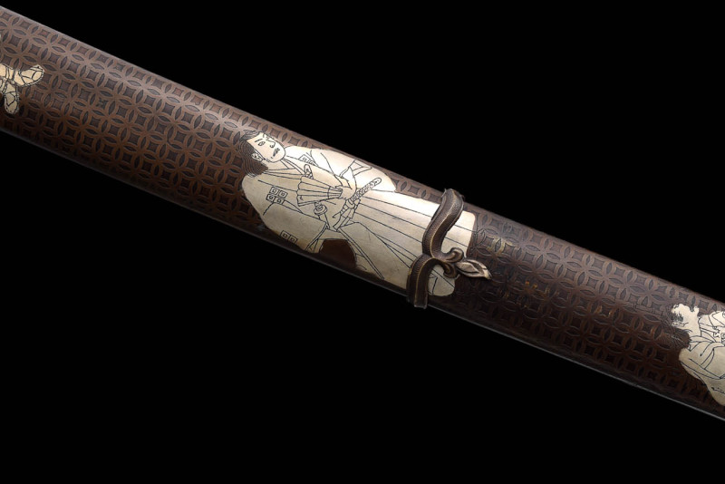 Handmade Recher Tachi,Japanese samurai sword,Real Tachi,High-performance manganese steel