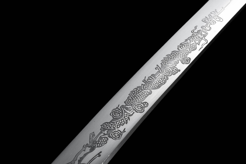 Handmade Saint Dragon Katana,Japanese samurai sword,Real Katana,High speed steel