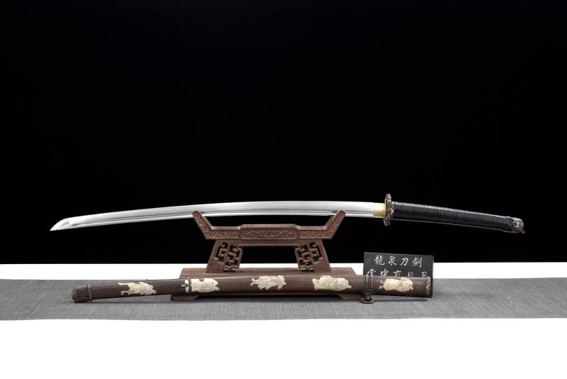 Handmade Recher Tachi,Japanese samurai sword,Real Tachi,High-performance manganese steel