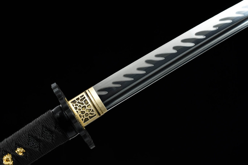 Handmade Cold Flame Katana,Japanese samurai sword,Real Katana,High performance carbon steel