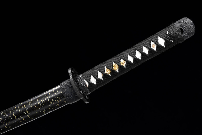 Handmade Recher Wakizashi,Japanese samurai sword,Real Wakizashi,High-performance manganese steel